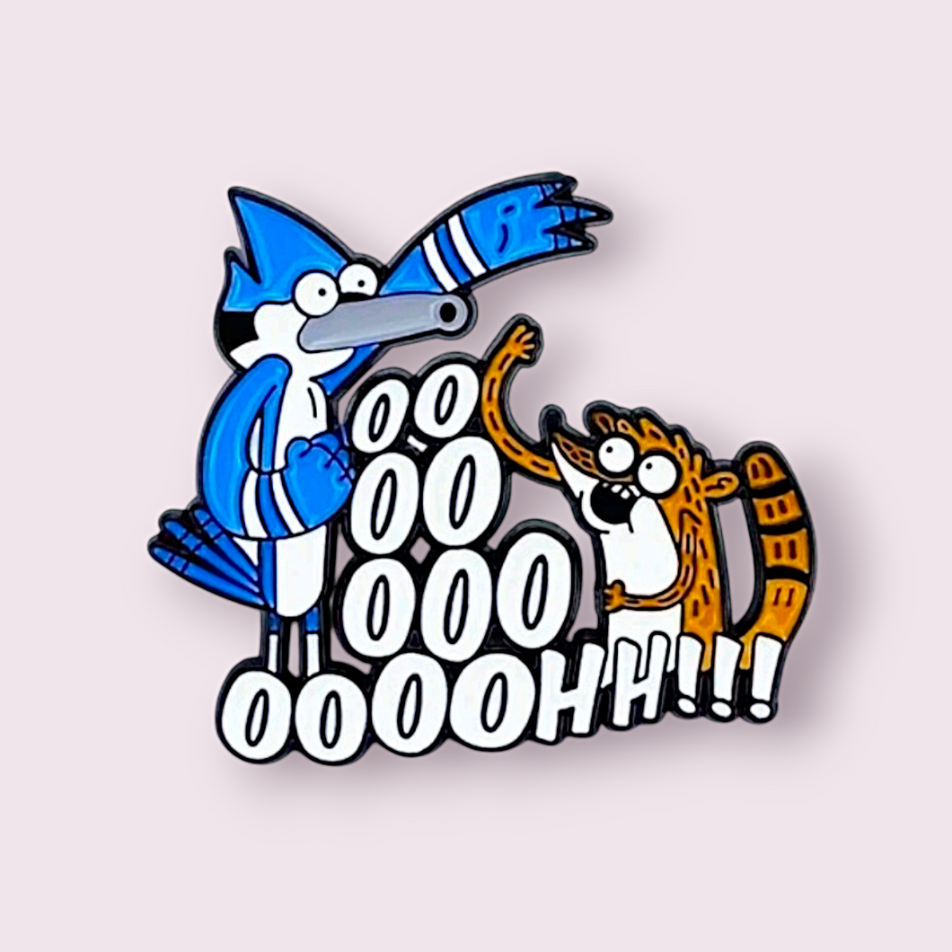 Regular Show Inspired Pin