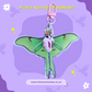 Moth Keyrings