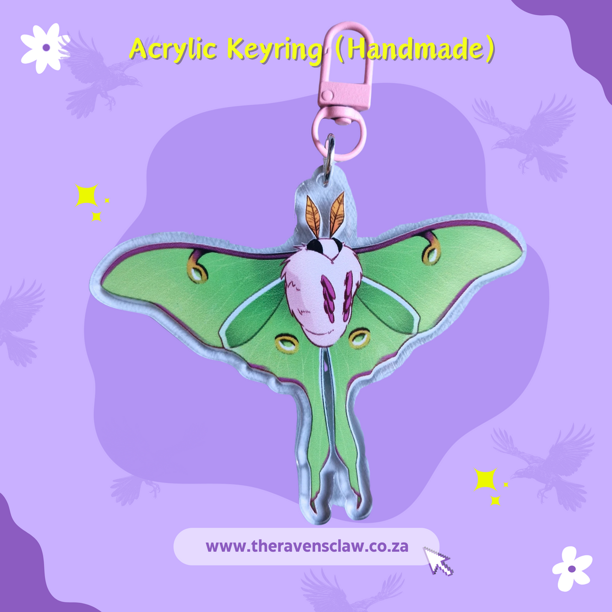 Moth Keyrings