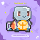 Pokémon inspired Squirtle Pixel Art
