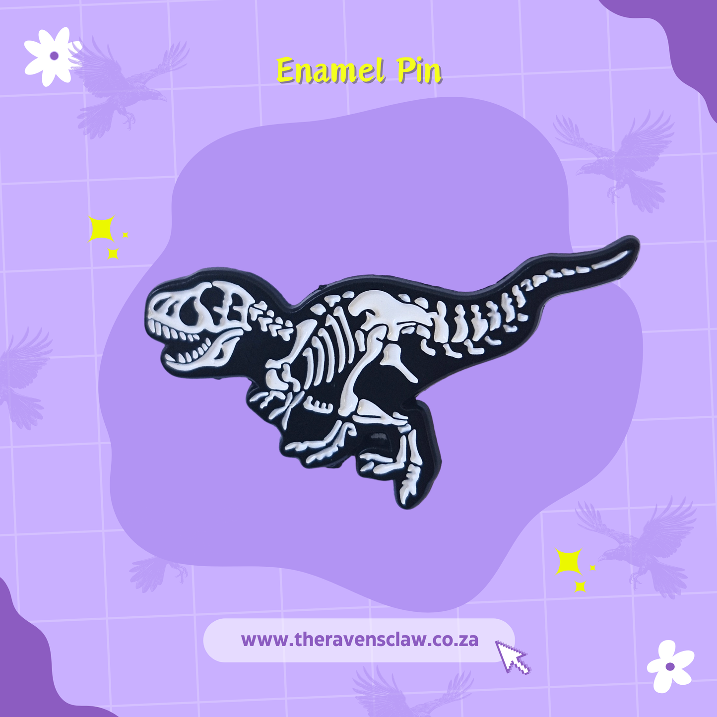 Dinosaur Velociraper Pin