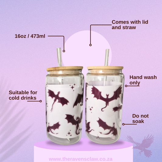 Dragon Black Libby Glass