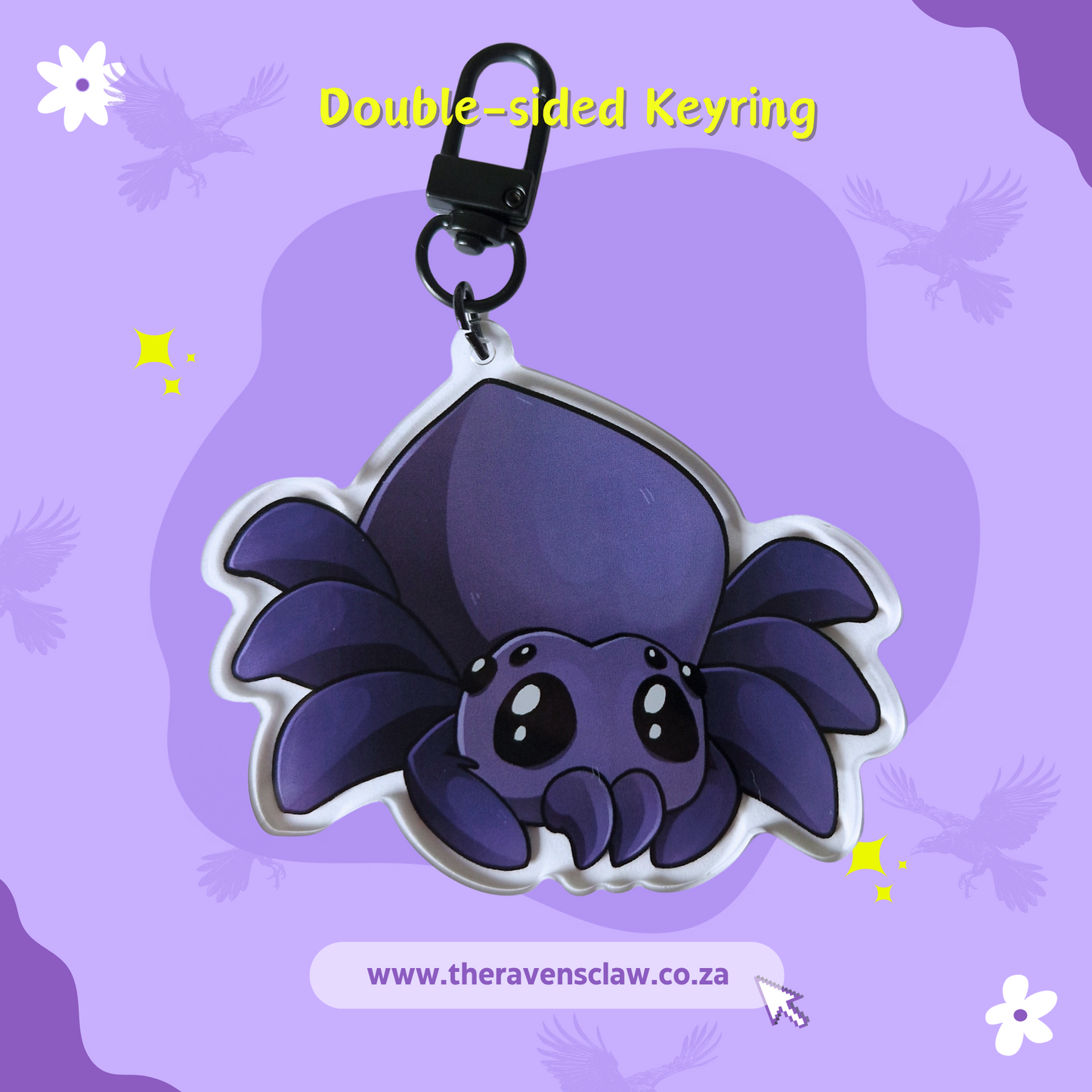 Spider Keyring
