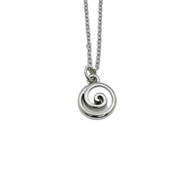 Load image into Gallery viewer, A unique gift for those who are drawn to spirituality, physics and The Golden Ratio. Pendant Size Roughly 1.2cm. Material: zinc alloy. Locally sourced and handmade by The Raven’s Claw. 
