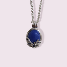 Load image into Gallery viewer, A unique gift for any fans of the hit series, The Vampire Diaries. This piece is inspired by the necklace Katherine wears to allow her to walk in the daylight. Pendant Size Roughly 2x3cm. Material: Zinc Alloy  
