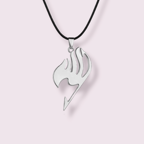 If you're an anime fan then you've probably a binged Fairy Tail at some point. This popular necklace is roughly 4.6x2.2cm, and made of zinc alloy. A perfect gift for anime fans