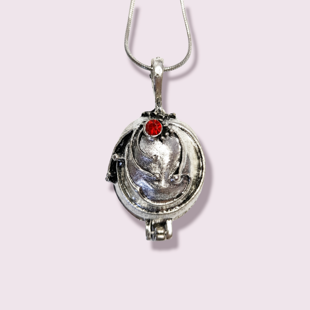 A unique gift for any fans of the hit series, The Vampire Diaries. This piece is inspired by the necklace Elena wears to prevent vampires from using 