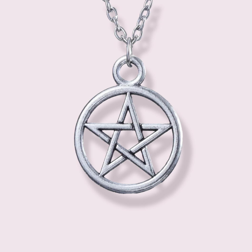 Pentagram necklace for discount protection
