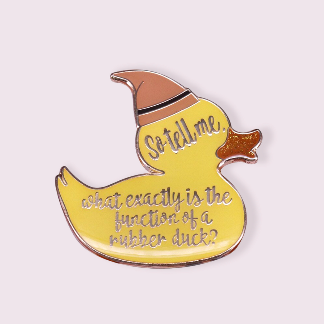 Harry Potter Inspired Rubber Duck Pin